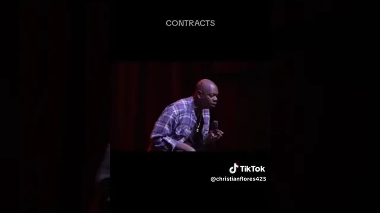 Dave Chappelle "CONTRACTS"