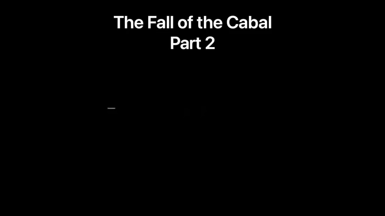 The fall of the Cabal part 2