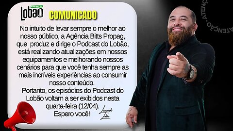 COMUNICADO DO LOBÃO