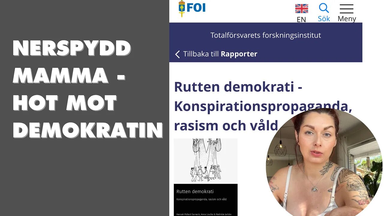 Angående SÄPO/FOI-"rapporten" och varför den är fullkomligt värdelös