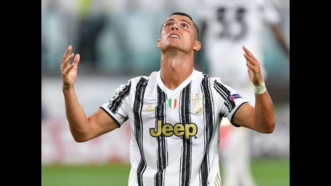 DOBLETE de Cristiano Ronaldo en Juventus vs Lyon UEFA segundo GOL