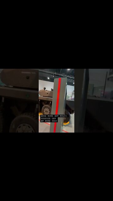 NIMR RCV UGV AT IDEX 2023 #shorts