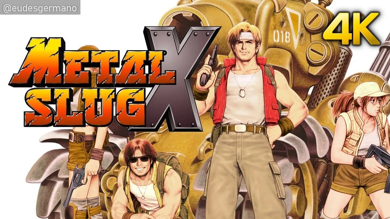 Metal Slug X | Gameplay Completo [4K]