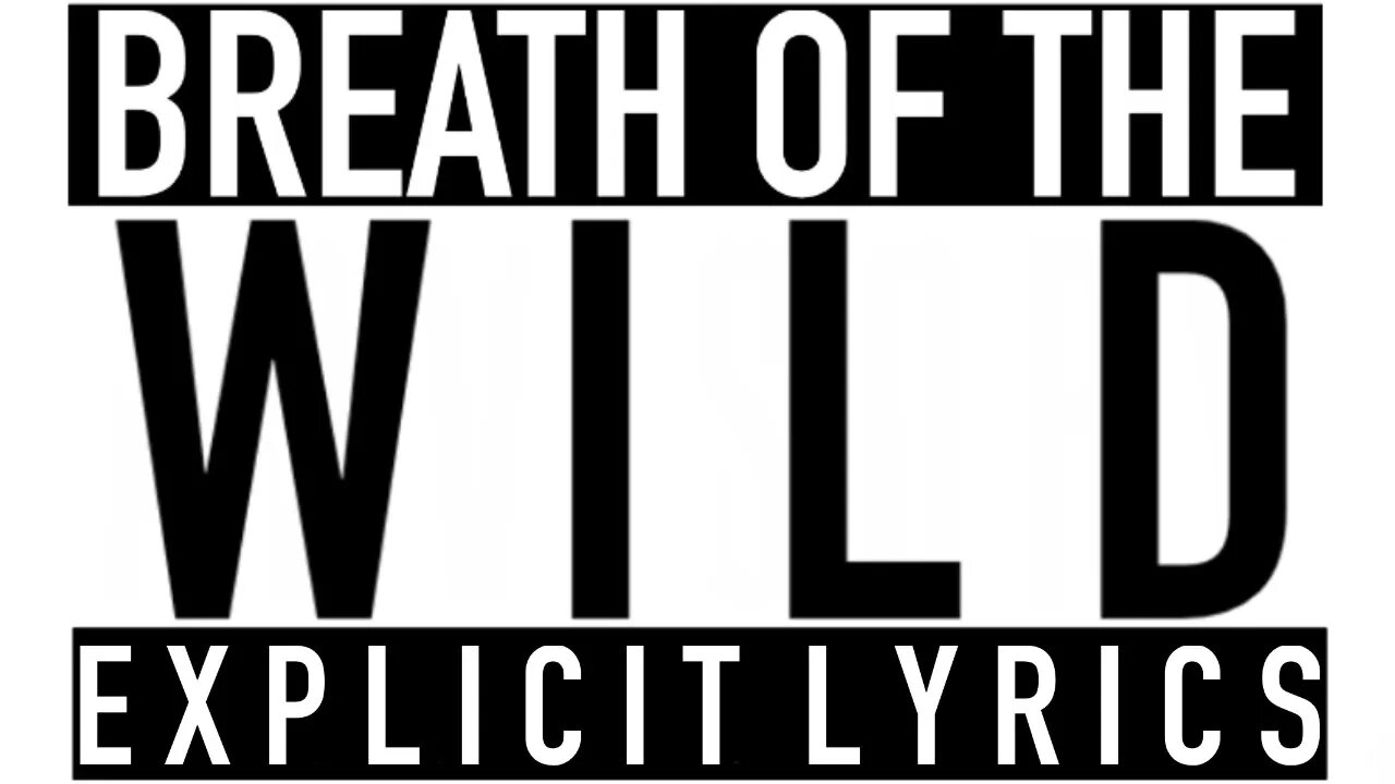 WE IN THE WILD (BOTW) RAP. #rap #music #breathofthewild #zelda