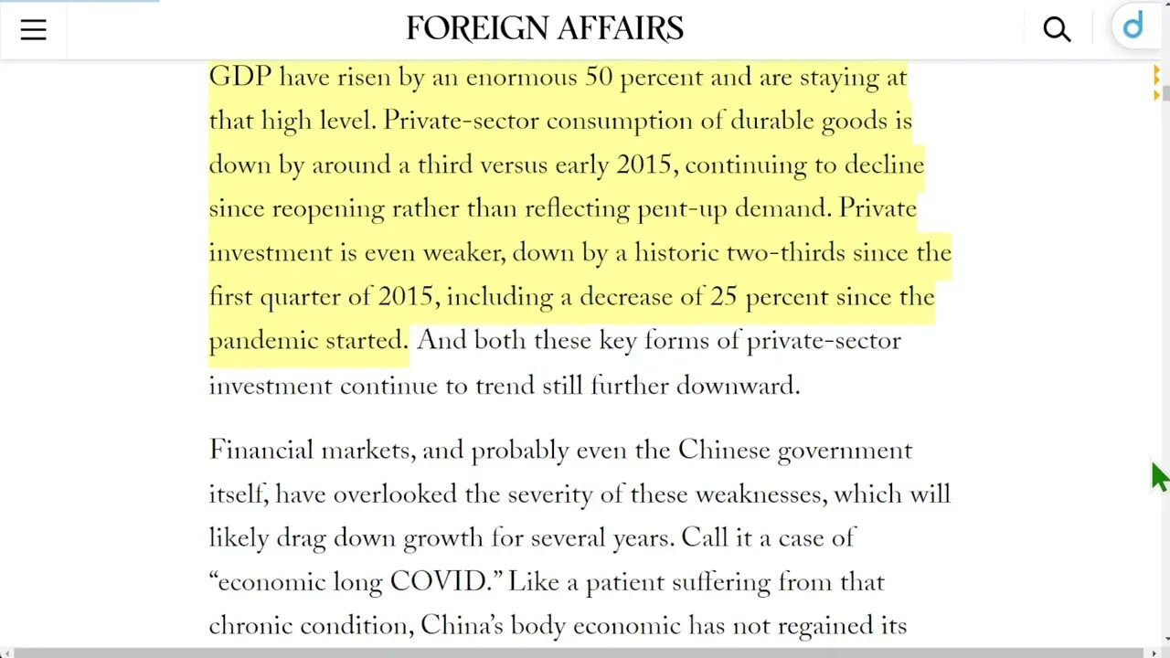 “中國經濟奇蹟的終結”？