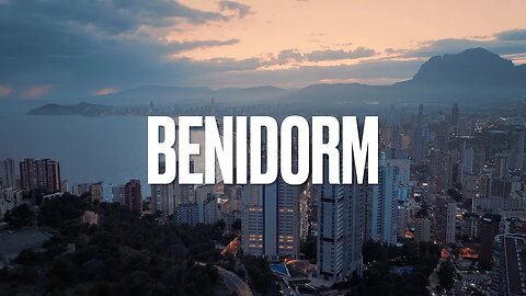 Flying Above Benidorm