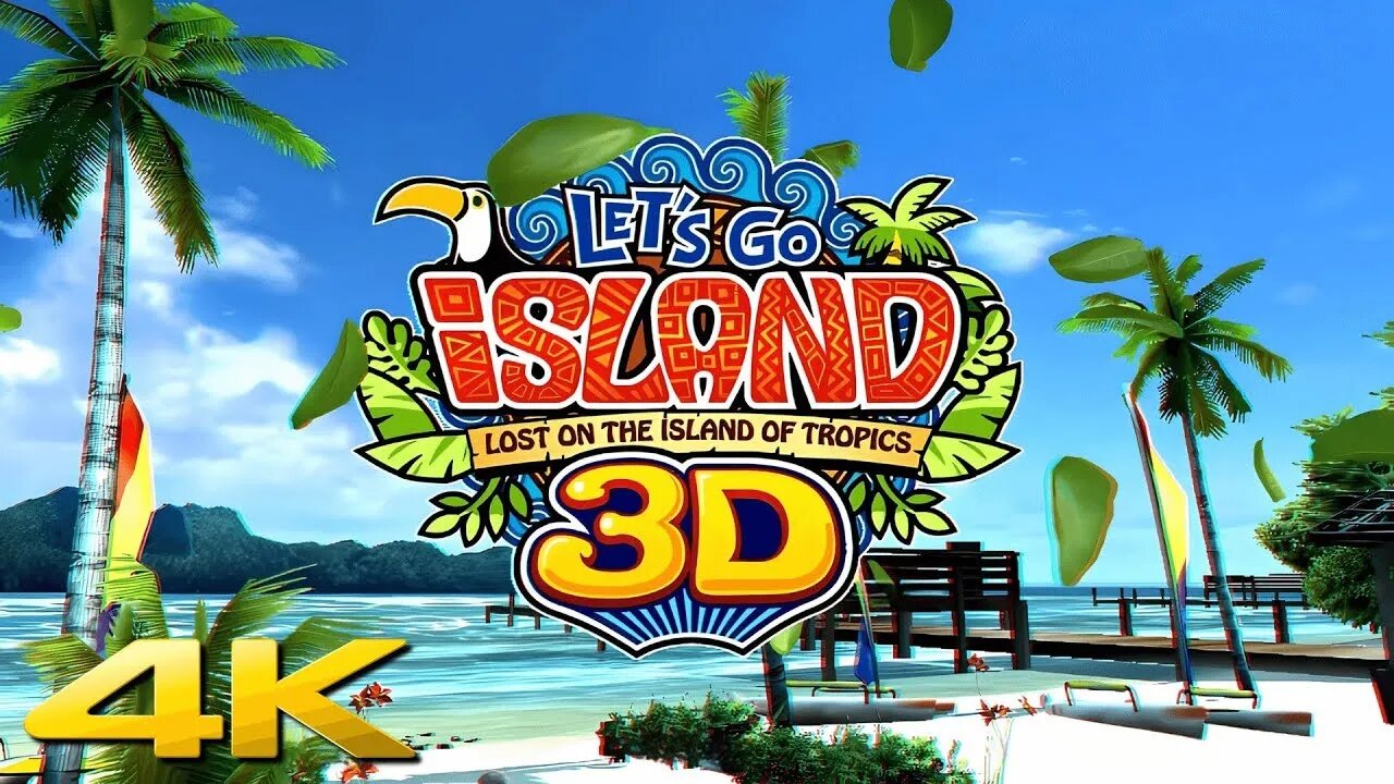 ⭐ LETS GO ISLAND 3D - All Stages + All Endings | 4K/60ᶠᵖˢ | ARCADE #walkthrough #longplay