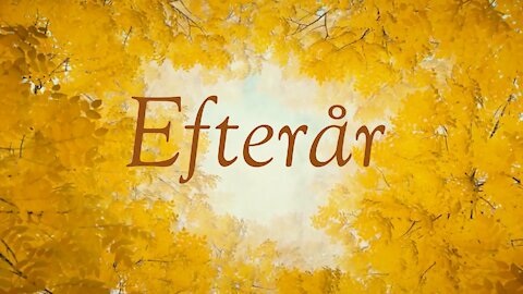Årstiderne: Efterår