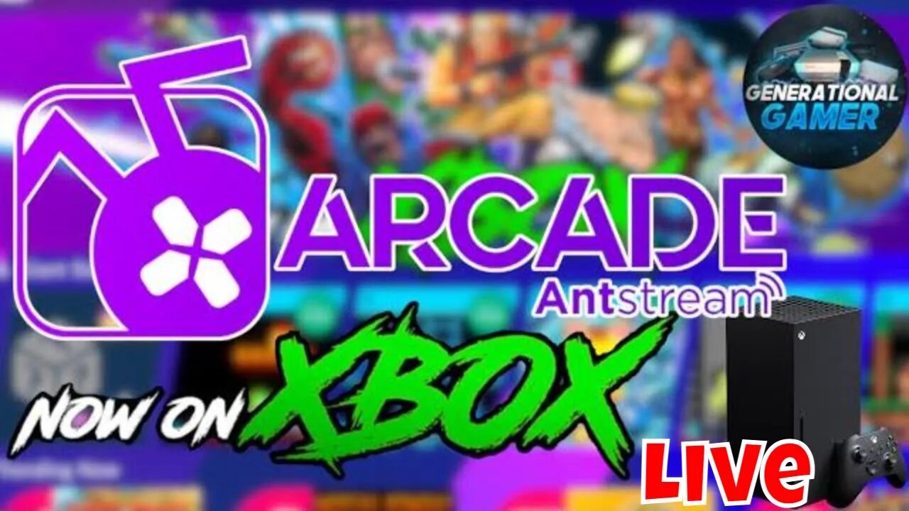 I'm Back Stream - Antstream Arcade, SHMUPs, Beat'em Ups & SoulVars