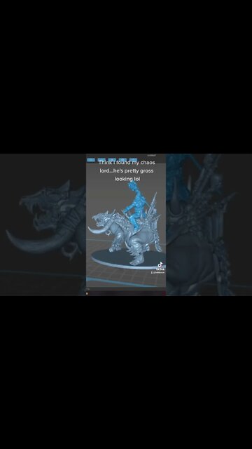 after the Death Guard come ... the Slaves to Darkness! #warhammer #3dprinting #ageofsigmar