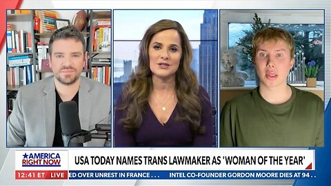 USA Today’s Woman Of The Year Is a Transgender Woman | Ian Haworth and Oli London | Newsmax