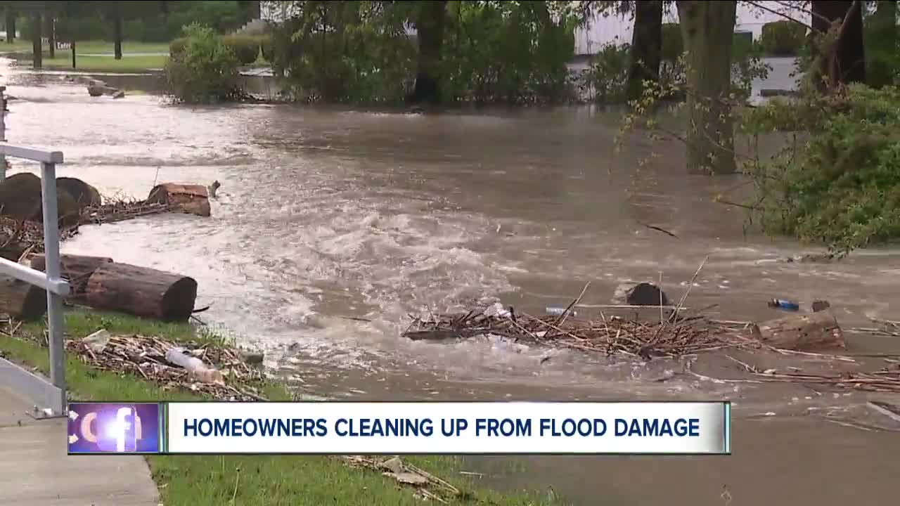 Homeowners cope with flood water damage across Northeast Ohio