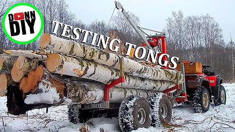 Homemade Log Grapple Put To Test!