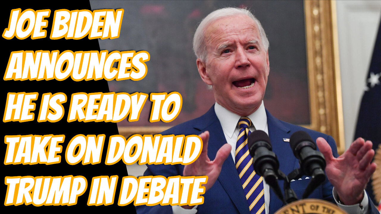 Joe Biden Has Officially Challenged Donald Trump To A Debate