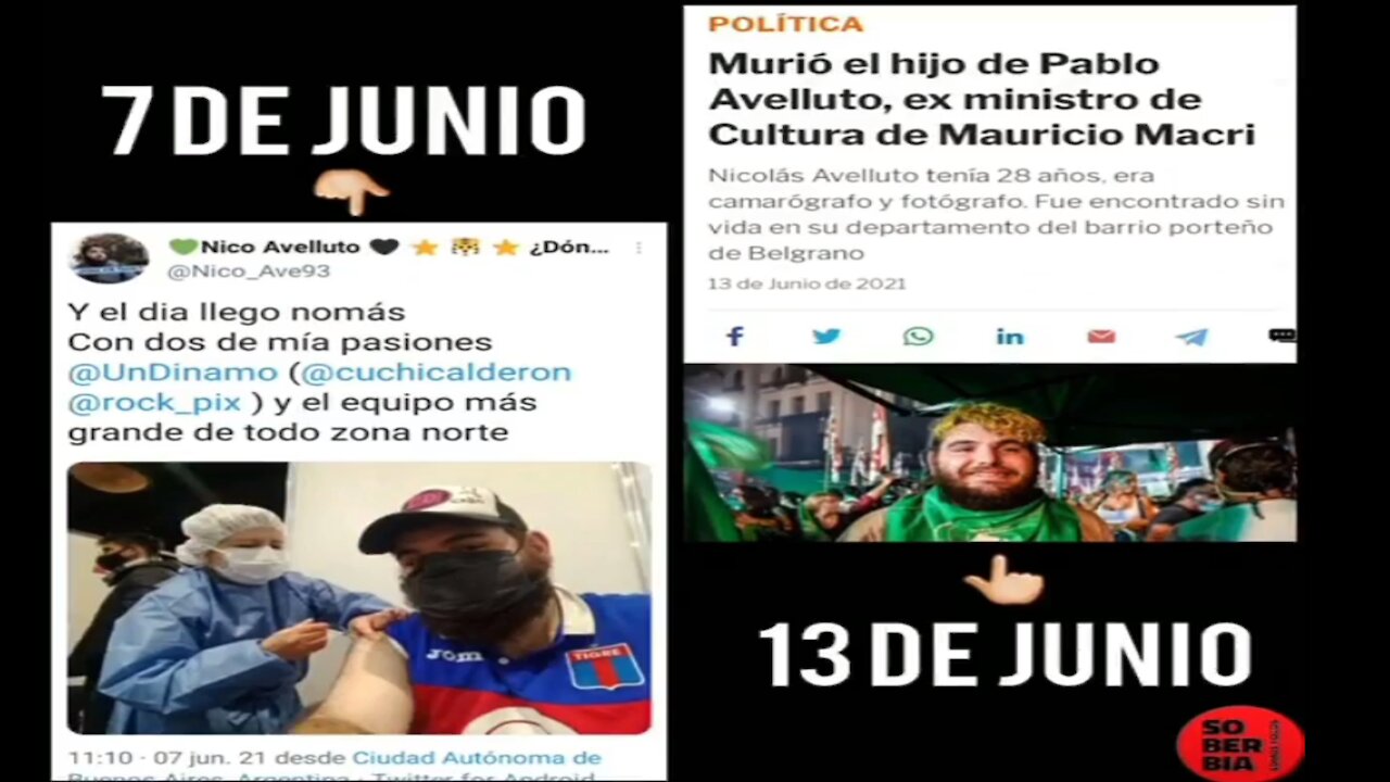 Muertos en el mundo por la aguja experimental.