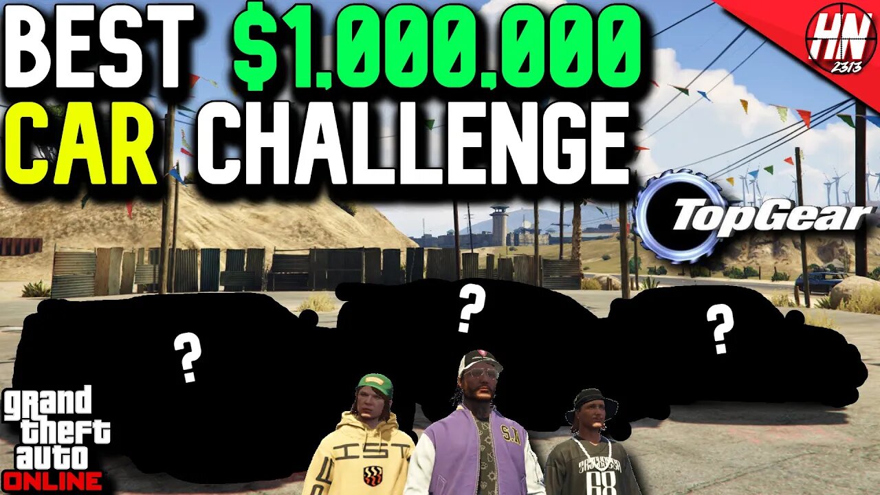 GTA 5 Online Best $1,000,000 Car Challenge! ft. @gtanpc @twingo2313