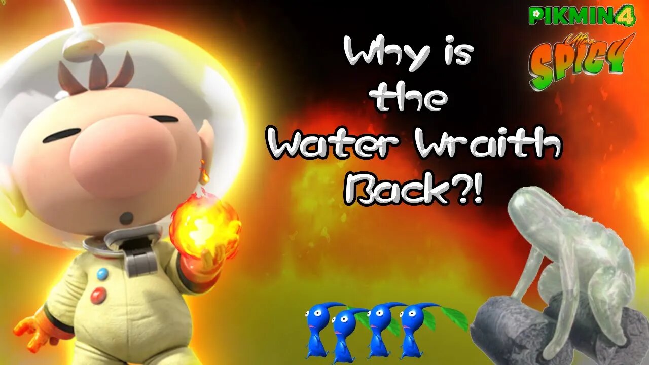 Pikmin 4 Ultra Spicy: Engulfed Castle...Water Wraith Returns...