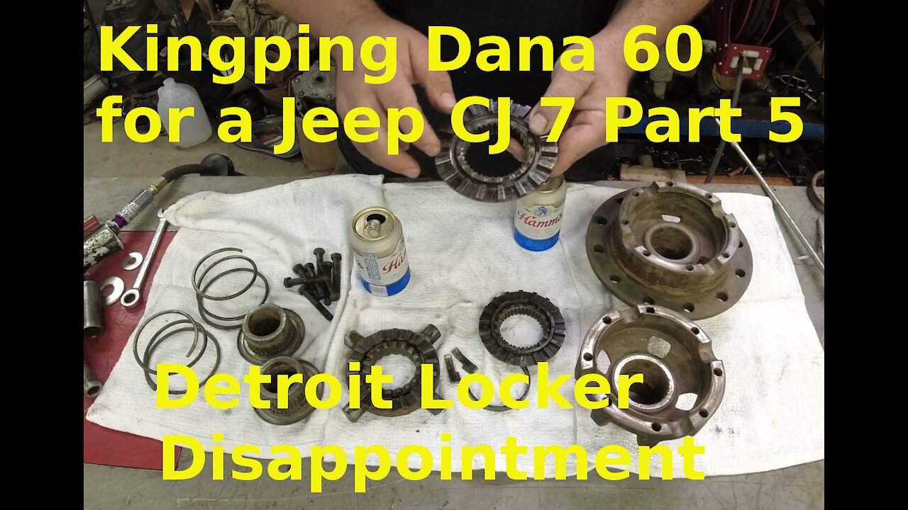 Kingpin Dana 60 for a CJ7 Part 5: Detroit Disappointment