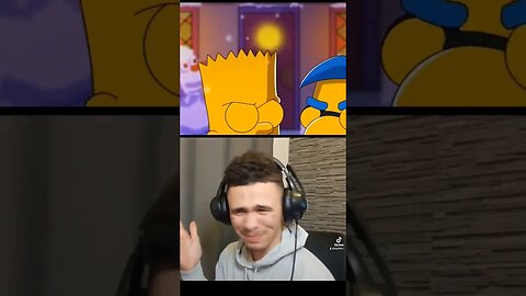 BART SIMPSON IN RAPPING 😱😂🔥 #youtube #subscribe #reaction #music #rap #shorts #short #funnyshorts