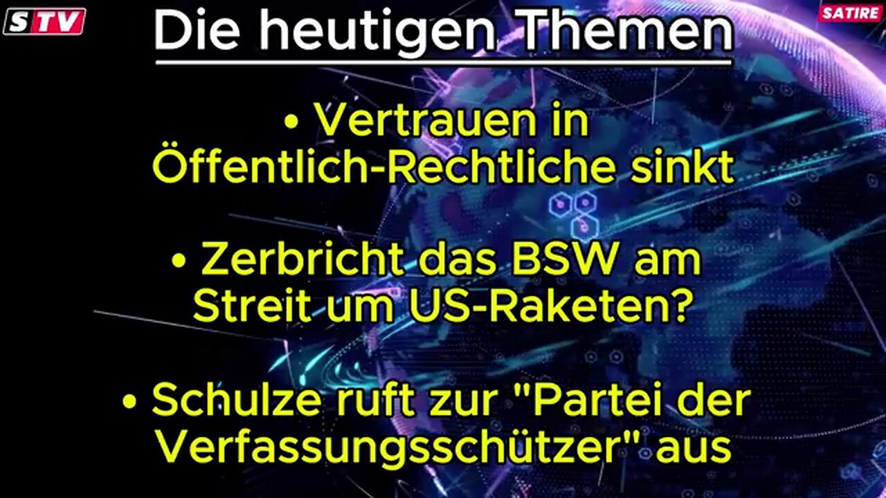 Vertrauen sinkt: Ausgerechnet die möchten uns Schützen? 😂 31.10.2024 SchnuteTV