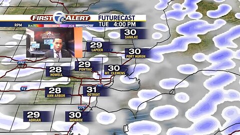 From to rain to snow