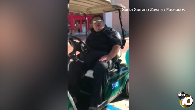 RAW: Lemon Grove security guard questions woman's immigration status