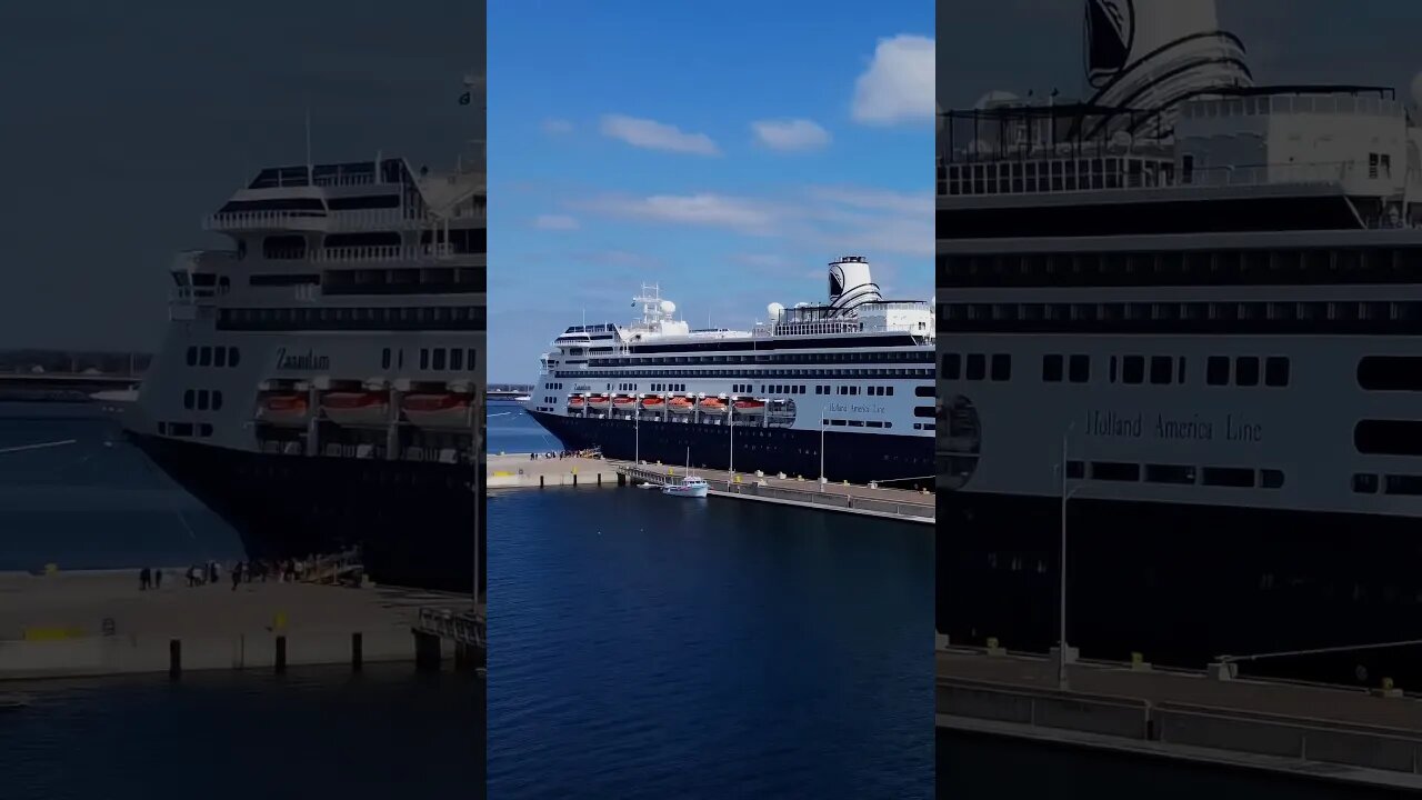 Drone View of a Cruise Ship 🛳️ #cruiseship