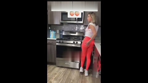 Haa my wife has a twin sister smack Booty