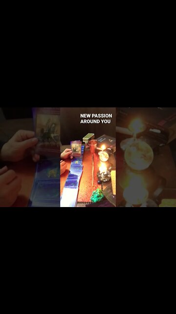 ASMR TAROT LOVE READING/🔮🔮NEW PASSION GATHERS AROUND YOU