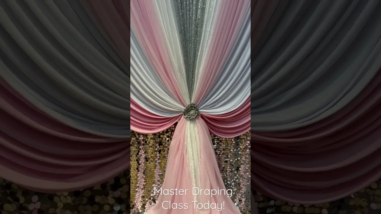 Draped Backdrop | Wedding Draping