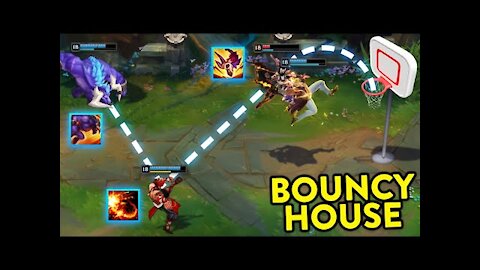 BOUNCY HOUSE MOMENTS (League of Legends )