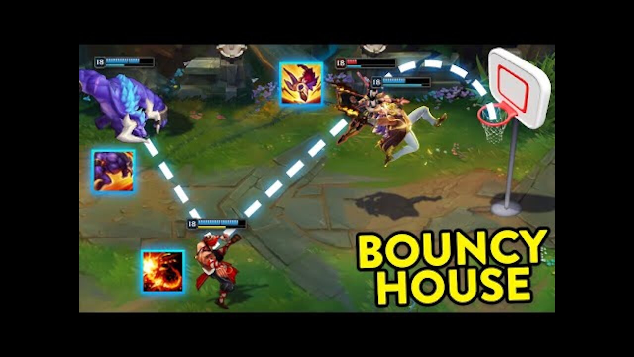 BOUNCY HOUSE MOMENTS (League of Legends )