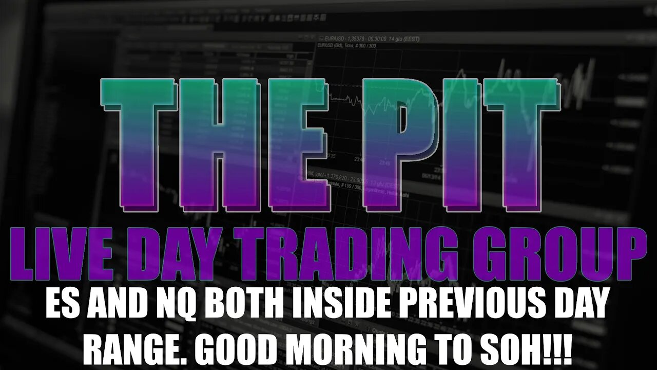 ES NQ Futures Premarket Trade Plan - The Pit Futures Trading