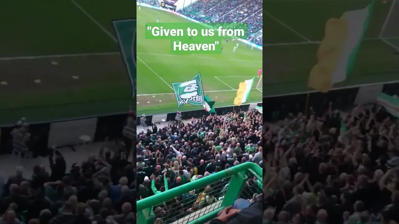 Given to us from Heaven | Hibernian 4 - 2 Celtic | Celtic Fans at Easter Road | 24/05/23