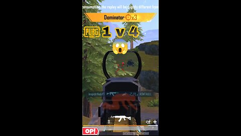 Quick 1v4 #pubg #pubgmobile #viral