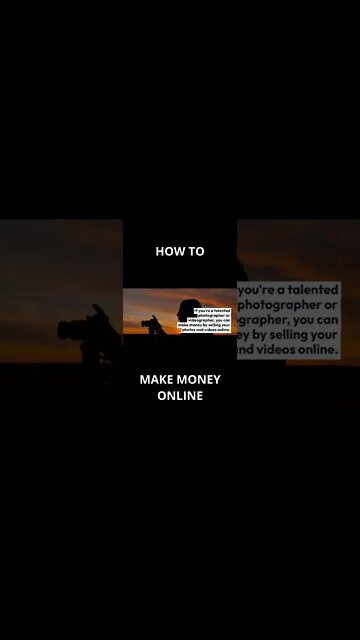 HOW to MAKE MONEY ONLINE - N.6 #shorts