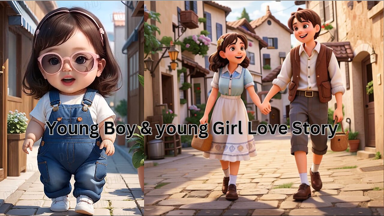 Boy and Girl Love Story #story #kids