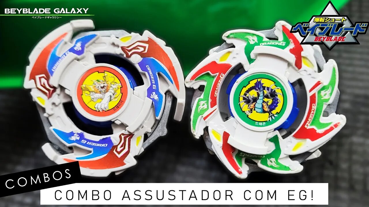 COMBO MONSTRUOSO COM ENGINE GEAR! - Beyblade ベイブレード