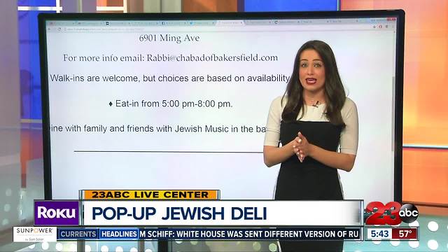 Pop-up Brooklyn Jewish Deli in Bakersfield