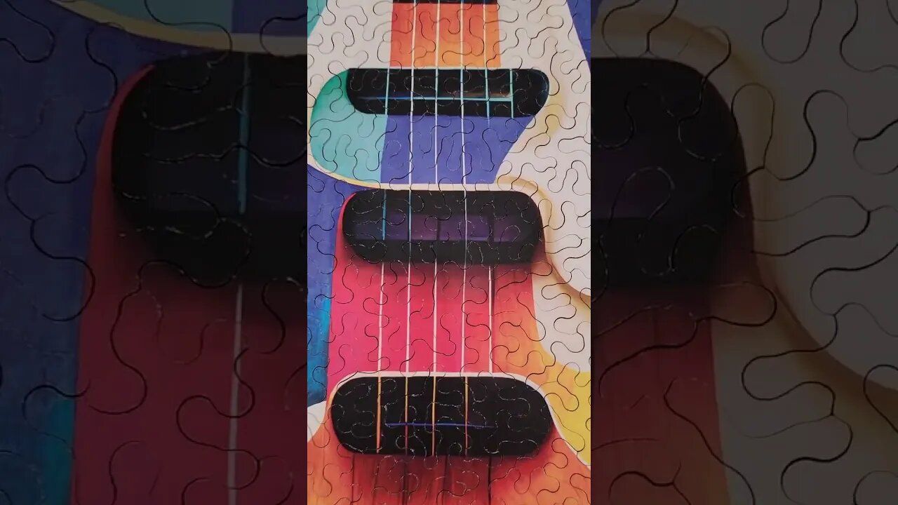Dream of Music 300 Piece Wooden Jigsaw Puzzle by Gemturt! #puzzles #shorts #wooden #jigsawpuzzles