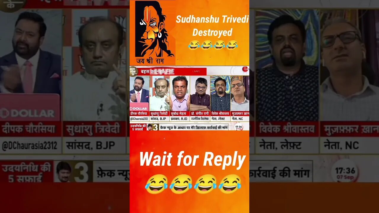 Sudhanshu Trivedi Debate Thuglife Roast #rizwanahmed #facetoface #roast #rizwanfans #reels #shorts