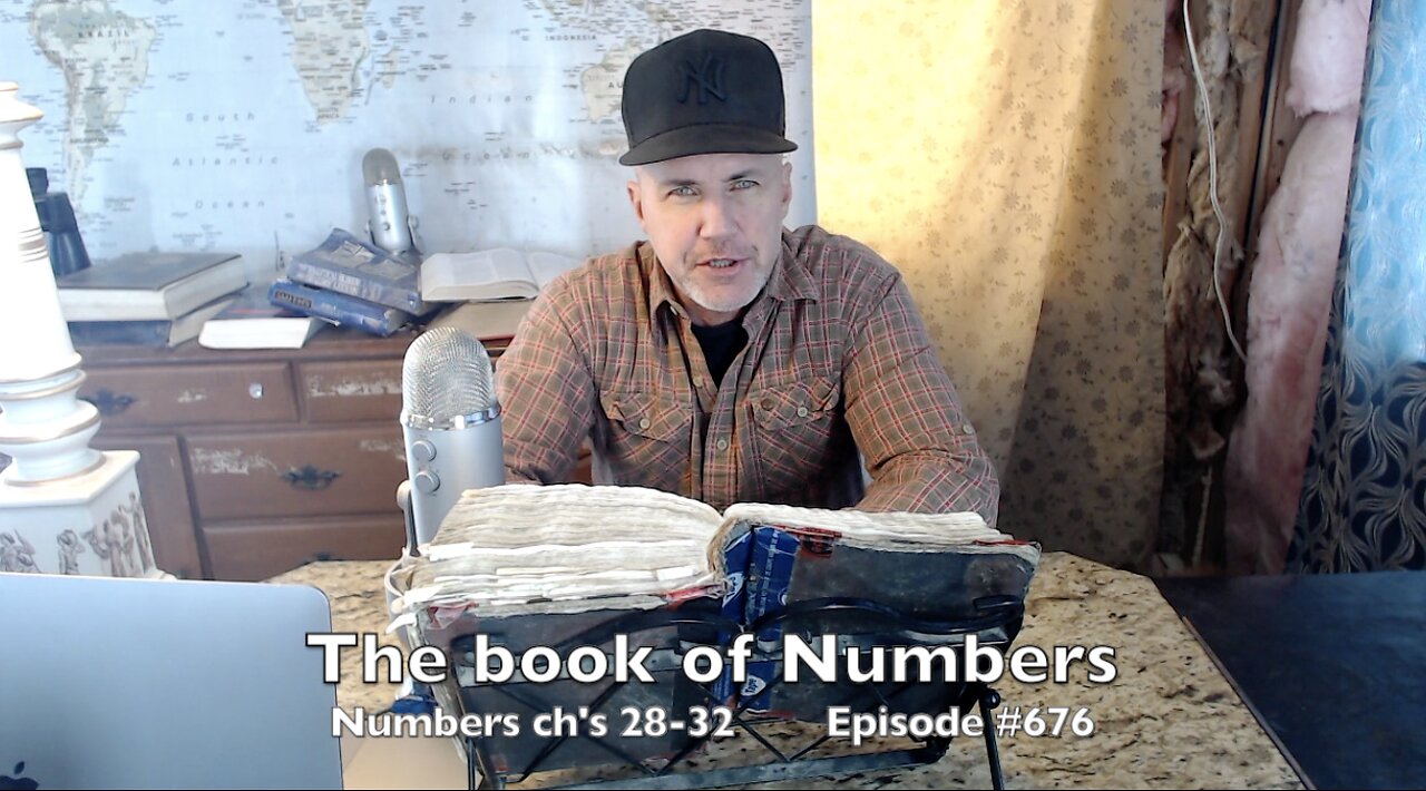 Numbers 28-32 ' How to get back into harmony with God's universe ' Episode 676