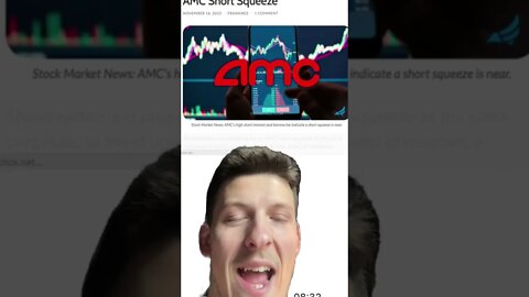 MEDIA SAYS WE ARE SQUEEZING #amc #gme