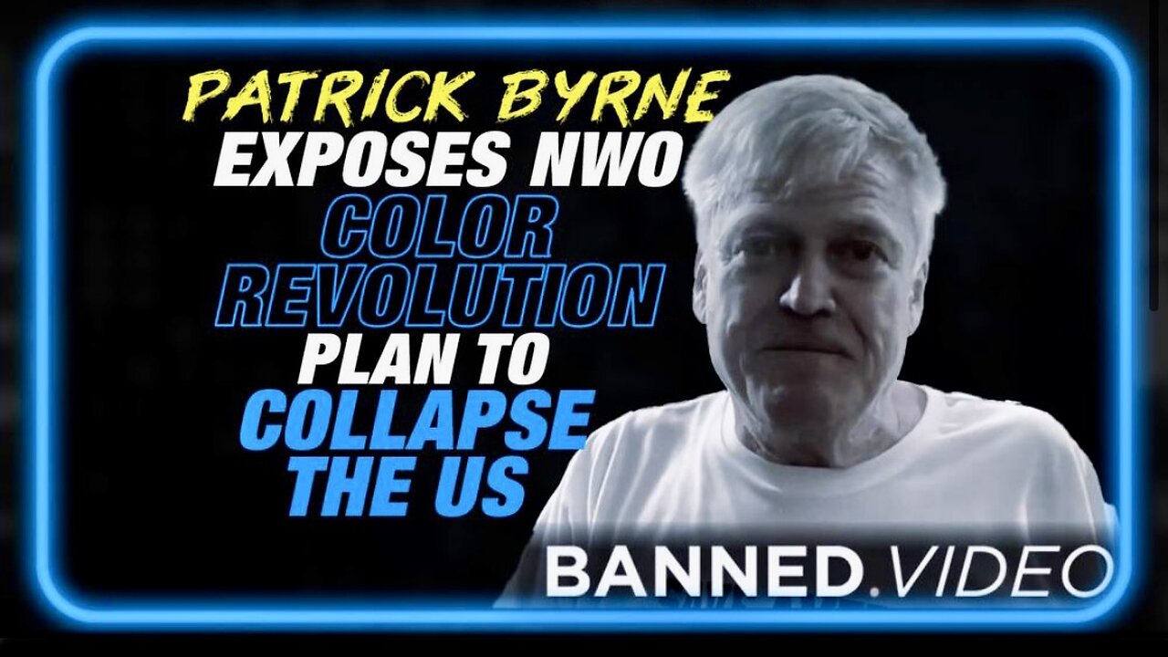 Patrick Byrne Exposes the NWO Color Revolution Plan to Collapse the Western World Through Israel — Another Perspective! (10/26/23)