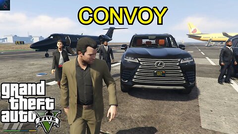 GTA 5 : HIGH END CONVOY | Rolls Royce Phamtom