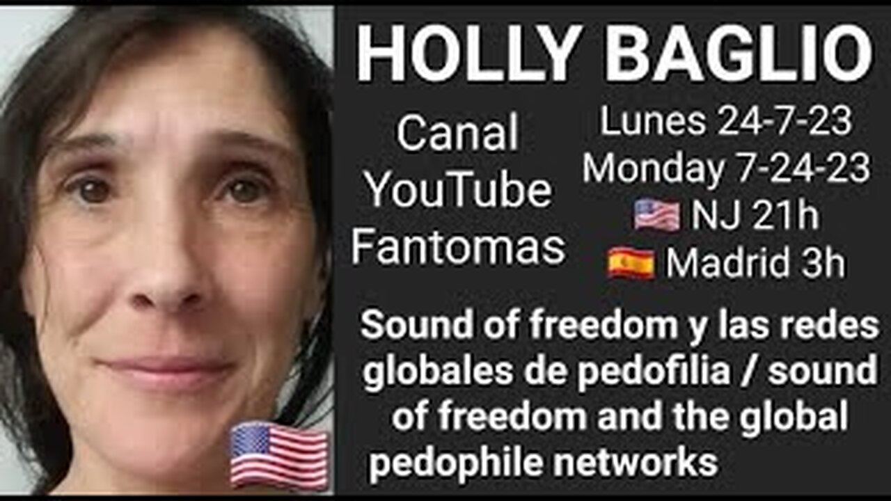 $0UND 0F FR€€D0M - REDES MUNDIALES DE P€D0F1L1A - WORLD P€D0PH1L€ NETWORKS / Holly Baglio 🇺🇸 24-7-23