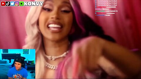 Konvy Reacts To FendiDa Rappa 'Point Me 2' (with Cardi B) [Official Video]