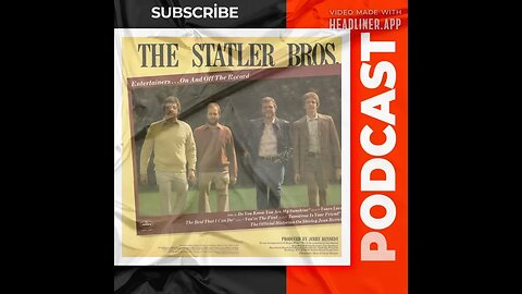 The Statler Brothers - Do You Know You Are My Sunshine