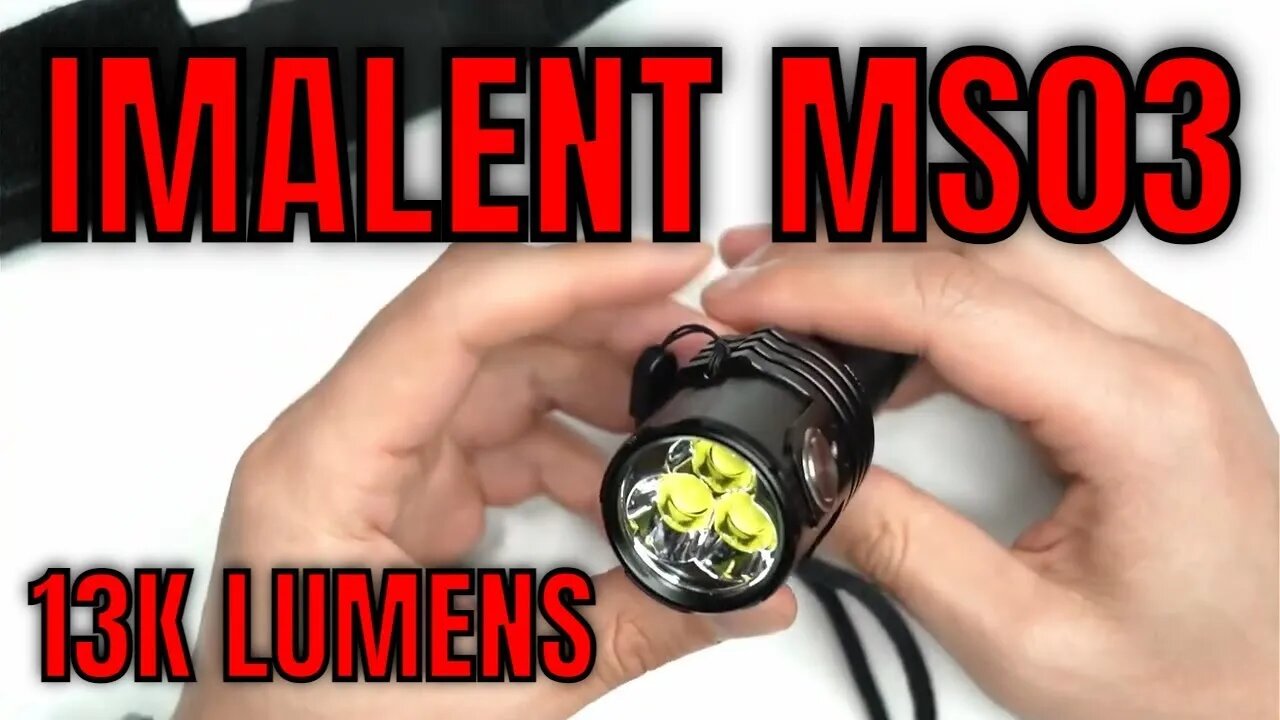 IMALENT MS03 Beam Shots in 2022 - Worlds brightest EDC flashlight #shorts #short #shortvideo