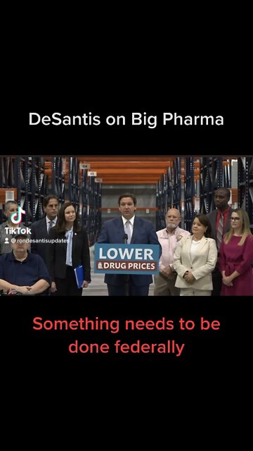 Ron DeSantis calls out Big Pharma | Biden | Trump | Bongino